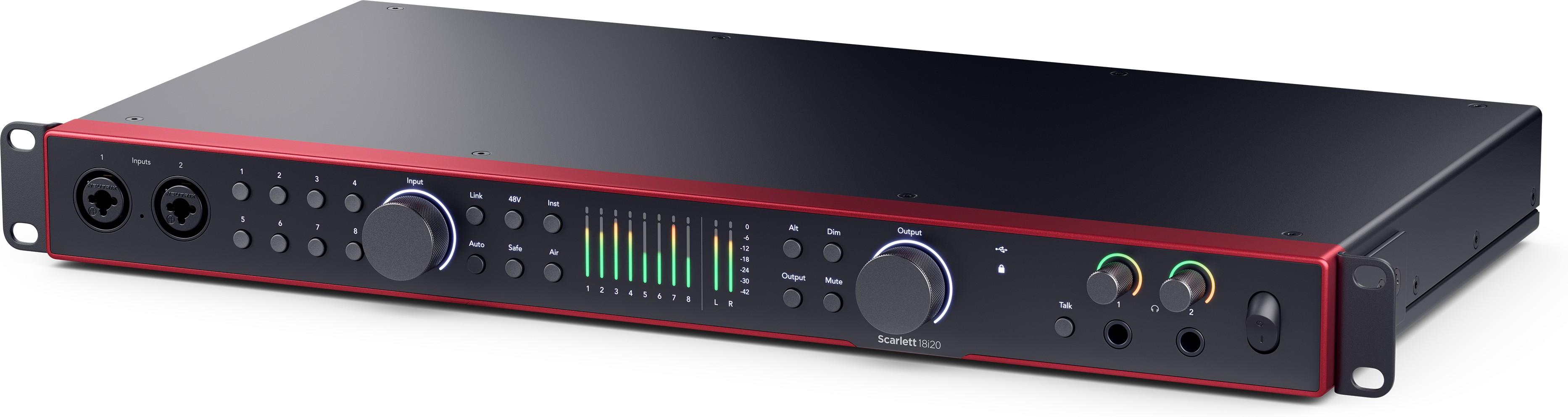 Focusrite Scarlett 18i20 - 4th Generation - Andertons Music Co